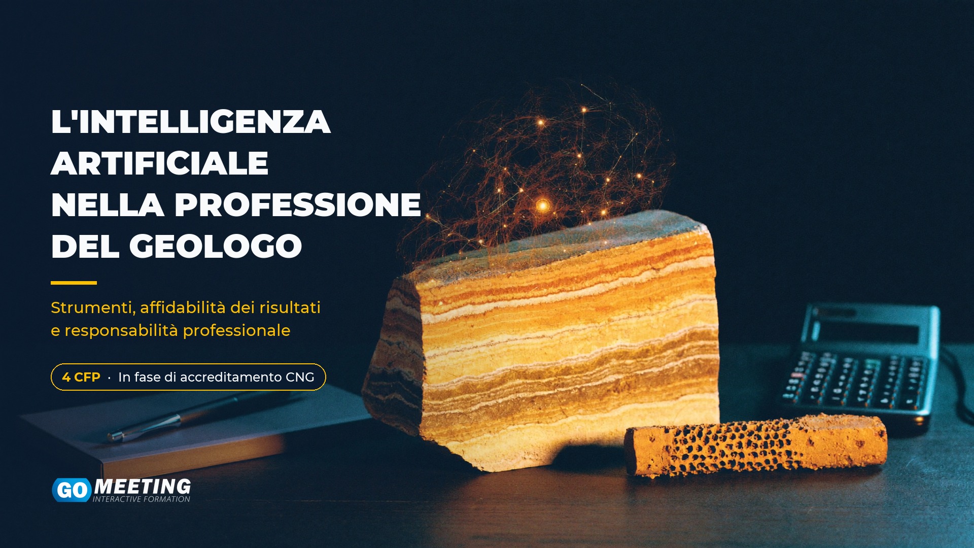L intelligenza artificiale nella professione del geologo - corso GoMeeting 4 CFP